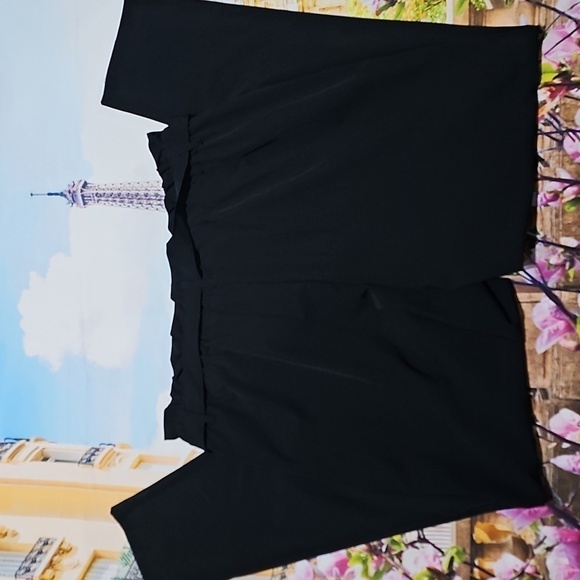 Modern Ambition Black Belted High-Waisted Pants Size Large NWT - Picture 8 of 8